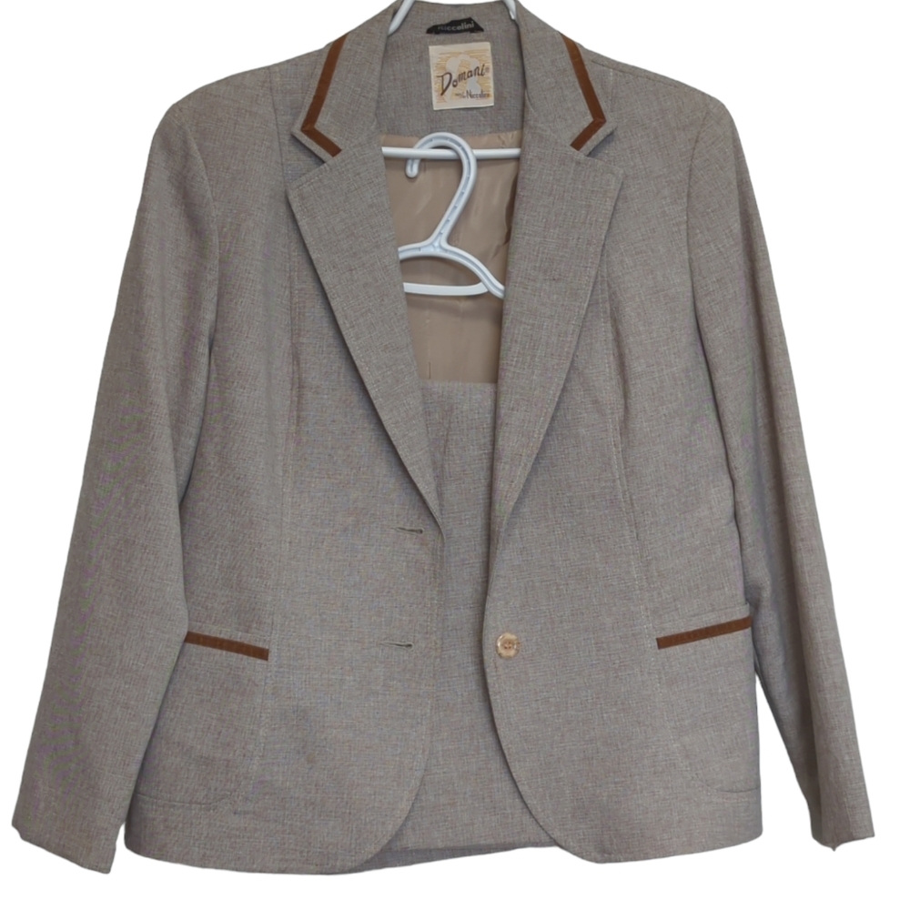 Blazer and skirt suit size 14 by measure custom tailored